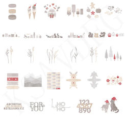 Leaves Food English Words Metal Cutting Dies for Card Making Paper Embossing Die Cuts Sets 2024 Scrapbook Stencils (29 Styles)