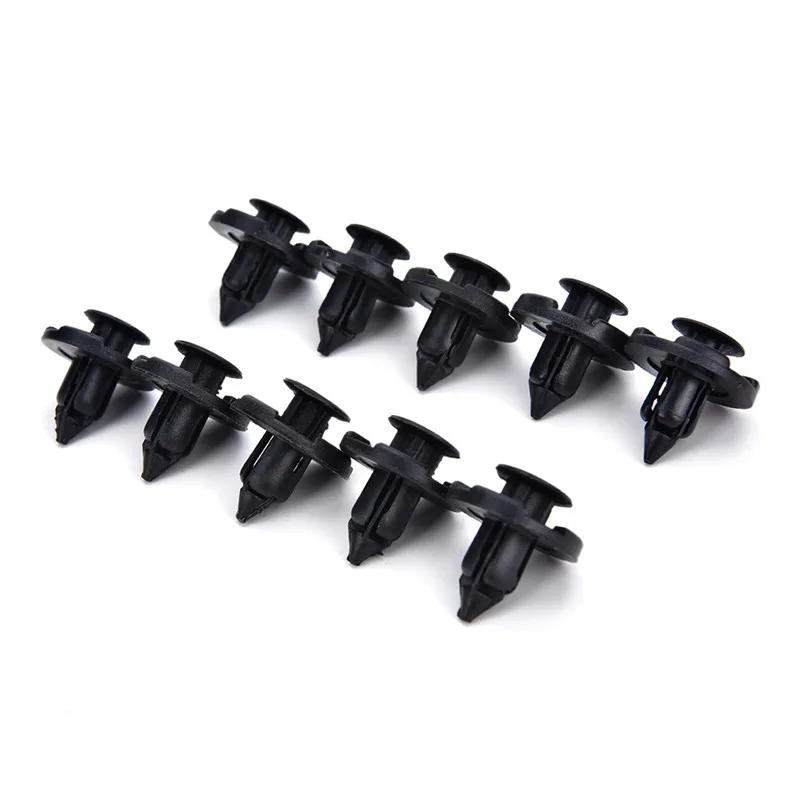 Description Picture 5 of item50PCS Nissan 8mm Auto Fasteners Clamp Body Push Fixed Water Tank Guard Pin Rivet Fender Clip