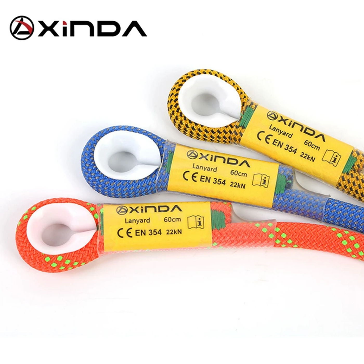 Description Picture 5 of item60/100cm Bungee Cord Outdoor Camping Rope High-altitude Work Anti-fall Safety Rope 10.5mm climbing speed descent life protection