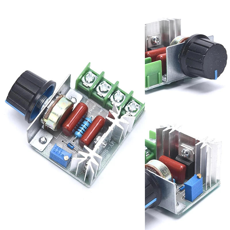 Description Picture 2 of itemDimmer 220V 2000W Speed Controller Dimmer Switch Electronic Voltage Regulator