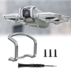 BRDRC Gimbal Bumper Guard Aluminum Alloy Gray Protection Guard Bar Drop-proof Anti-Collision Drone Camera Protector for DJI Neo