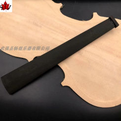 1pcs High Quality Ebony Wood Viola Violin Fingerboard Fretboard With Nut