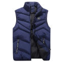 8XL 7XL Plus size vest men Brand Men Jacket Sleeveless Vests Winter Jackets man Casual Coats Men's Vest Cotton Thicken Waistcoat