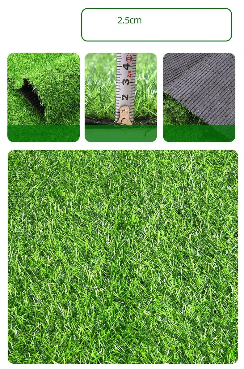 Description Picture 6 of itemArtificial Turf Grassland Simulation Fake Moss Lawns Artificial Grass Carpet Plant Courtyard Garden Outdoor Decor Turf Grass Mat