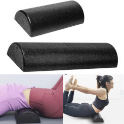 Half Round Yoga Column Roller  Balance Training for Training Yoga Gym Yoga Blocks Deep Tissue Half Back Legs Equipment