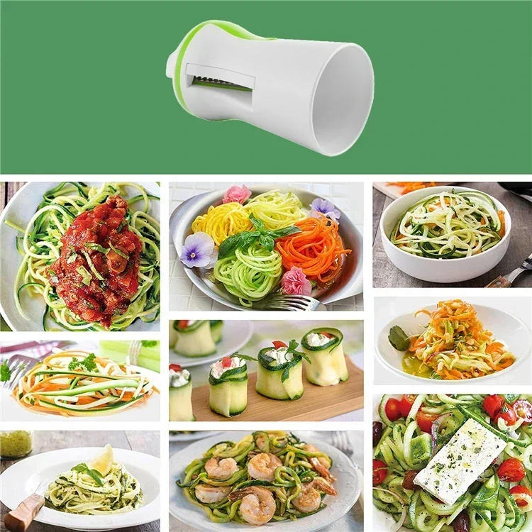 Description Picture 2 of itemHeavy Duty Spiralizer Vegetable Slicer Vegetable Spiral Slicer Cutter Zucchini Pasta Noodle Spaghetti Maker  Kitchen Items