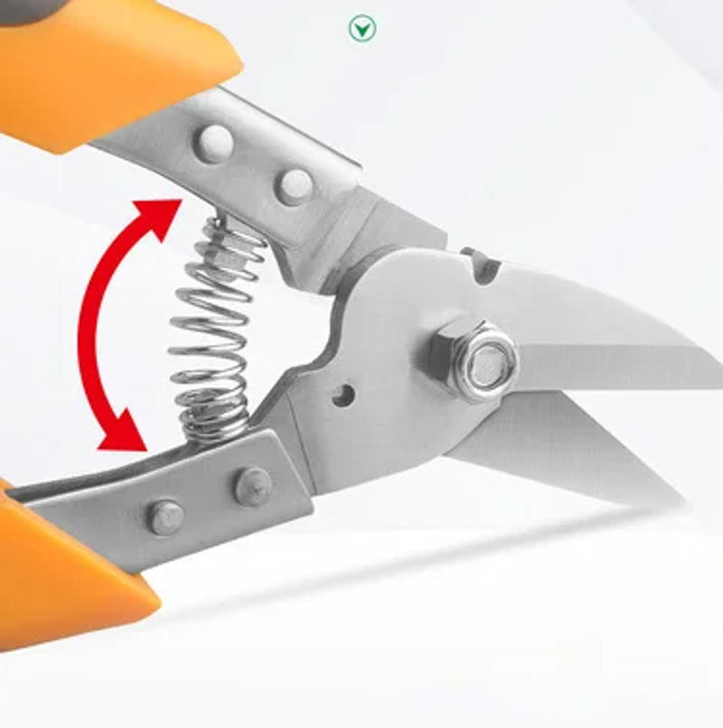 Description Picture 6 of itemJRF Stainless Steel Scissors Tin Snips Metal Sheet Cutting Scissor PVC Pipe Cutter Professional Industrial Shears