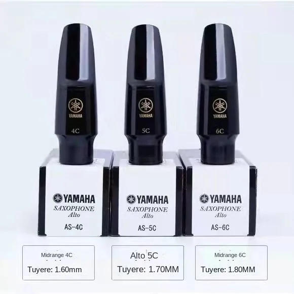 Description Picture 4 of itemBoquilla De Goma Dura Original, Soprano, Saxofón Alto Tenor Piezas De Boca, Accesorios, Tamaño Alto Saxophone Mouthpiece