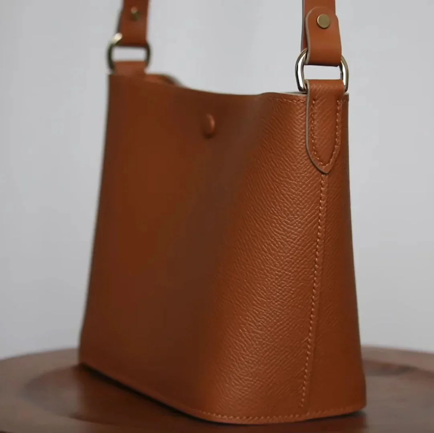 Description Picture 4 of itemheavy duty kraft paper sewing pattern leather craft women  shoulder bag die cutting template 26x20x13cm