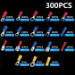300PCS