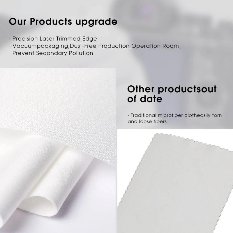 Description Picture 5 of itemVSGO Magicfiber Optical Lens Cleaning Cloth 20PCS for Camera, Microscope, Projector Lenses, Glasses