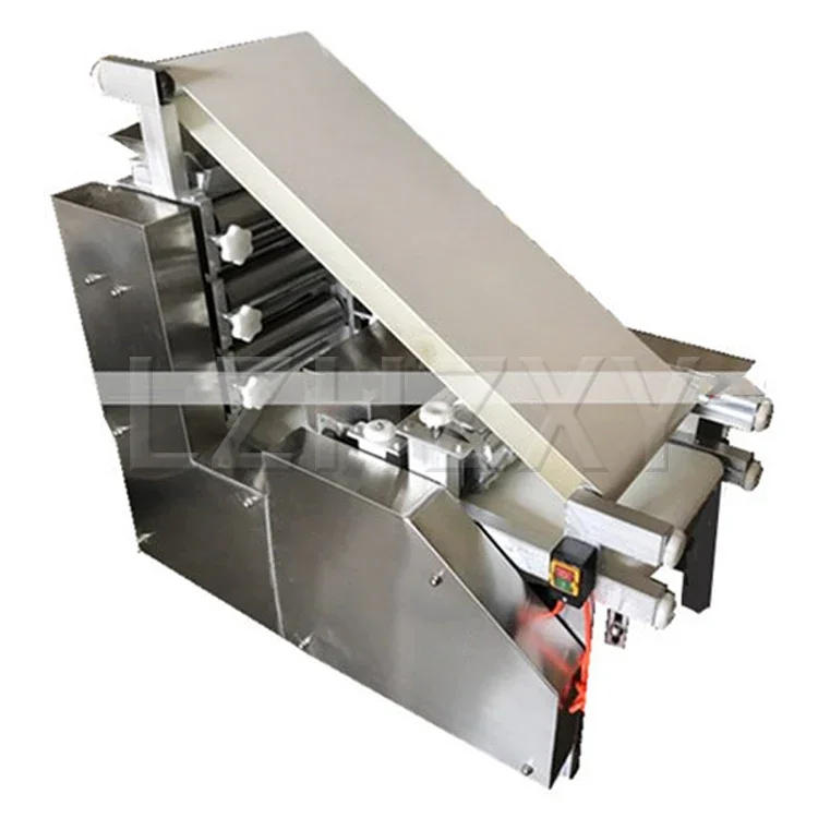 Description Picture 6 of itemAutomatic Empanada Dumpling Skin Wrapper Making Machine Chapatti Roti Arabic Pita Flour Tortilla Maker