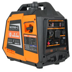 4000 Watt Ultra Quiet Inverter Generator Portable Generator  Using Pneumatic Electric Starting CO Sensor RV Outdoor Power 220V