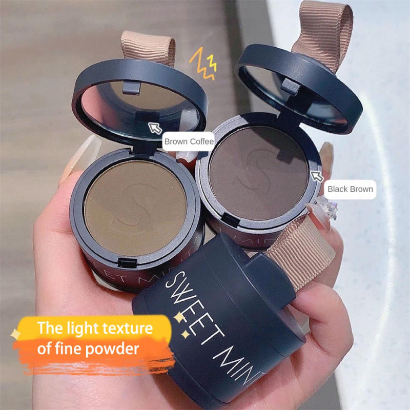 Description Picture 5 of itemBrown Hairline Powder Hair Replacement Filling Forehead Cover Waterproof Sweat-Proof Hair Bun Line Modification Shadow Powder