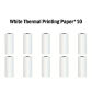 10 Rolls White