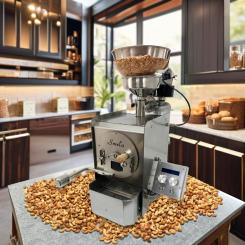 Electric Coffee Bean Roasting Machine Stainless Steel Household Coffee Roaster Coffee Roaster Roller Baker