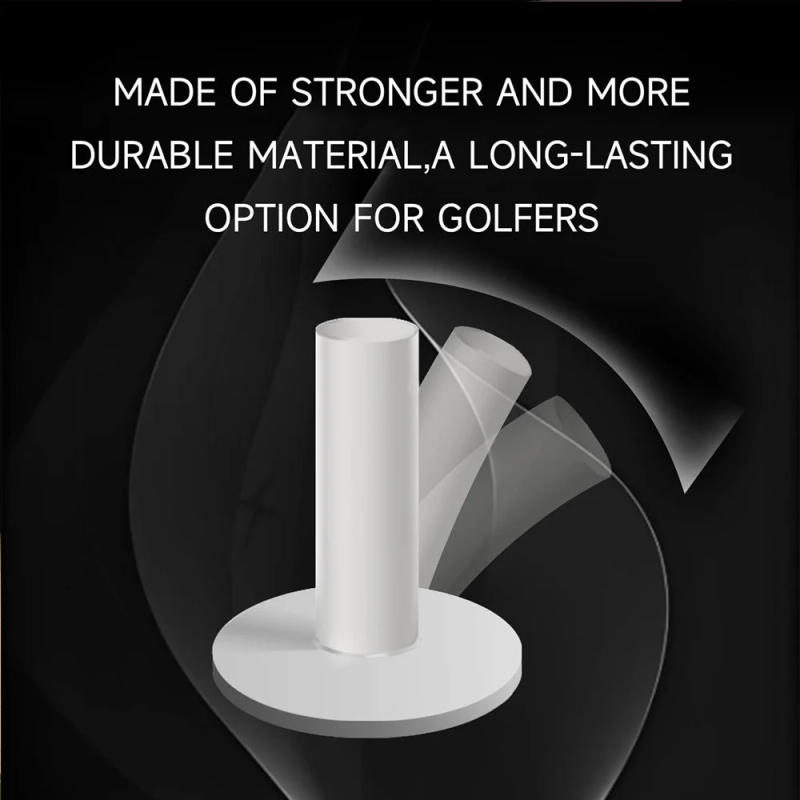 Description Picture 3 of item5Pcs Plastic Golf Tees Sports Ball Tees Holder Durable Golf Mat Training Practice Accessories 8 Sizes