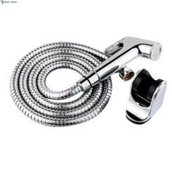 Handheld Bidet Sprayer Set 304 Stainless Steel Spray Gun Shower Handheld Toilet Bidet Faucet Sprayer Shower Nozzle Self Cleaning