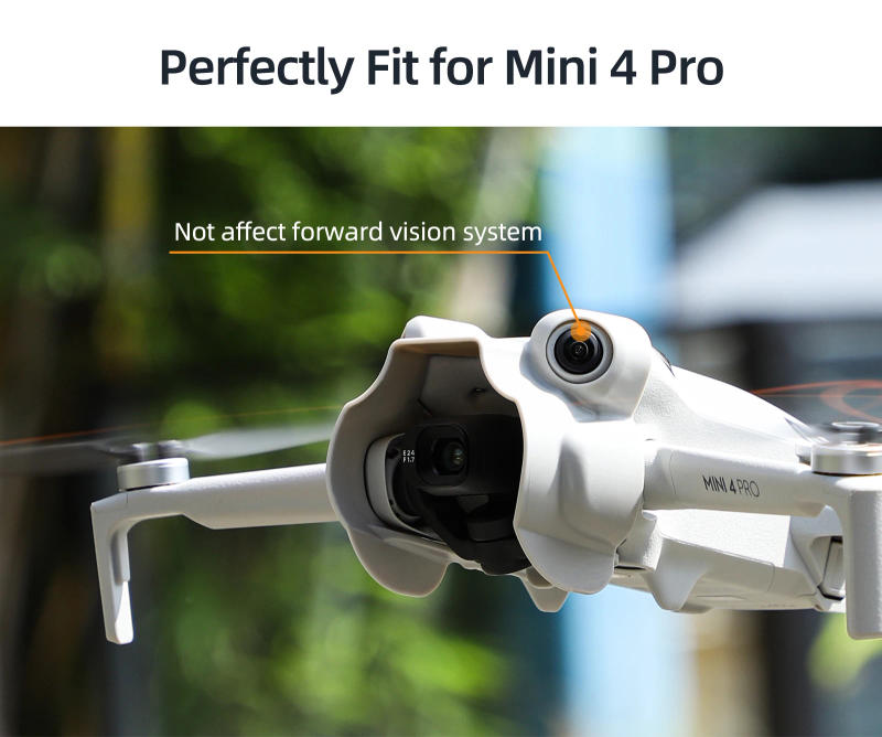 Description Picture 5 of itemLens Cap For DJI Mini 4 Pro Drone Integrated Gimbal Protector Hood Dust-proof Waterproof Protective Cover Accessories