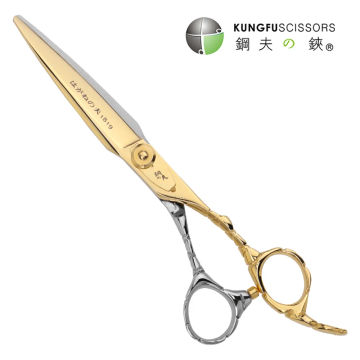 KUNGFU 6.5 /6.8 Inch Hair Cutting Shear Professional Barber Hair Scissors Thinning Hairdressing Haircut Scissors