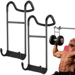 Dumbbell Spotter Hooks Hangers Heavy Power Dumbbells Rack Attachments for Dumbbell Bench Press Chest & Shoulder Workouts