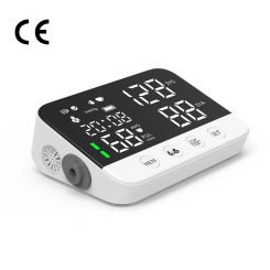Voice Blood Pressure Monitor Arm Cuff Tonometer Digital Sphygmomanometer Electronic  Medical BP Monitors with CE FDA