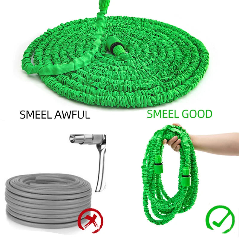 Description Picture 6 of itemExpandable Garden Flexible Hose Watering with Spray Gun Stretchable Hose Reel Outdoor High Pressure Plant Watering Hose