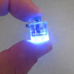Mini Fishing Attraction Lamp Glowing Lure LED Flashing Fishing Light Squid Bait Fishing Tools
