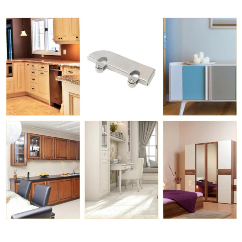 Description Picture 6 of item4PCS Sliding Door Pulley 5mm Stainless Steel Pulley For Sliding Door Window Wheel Track Roller Wheel Caster Hardware