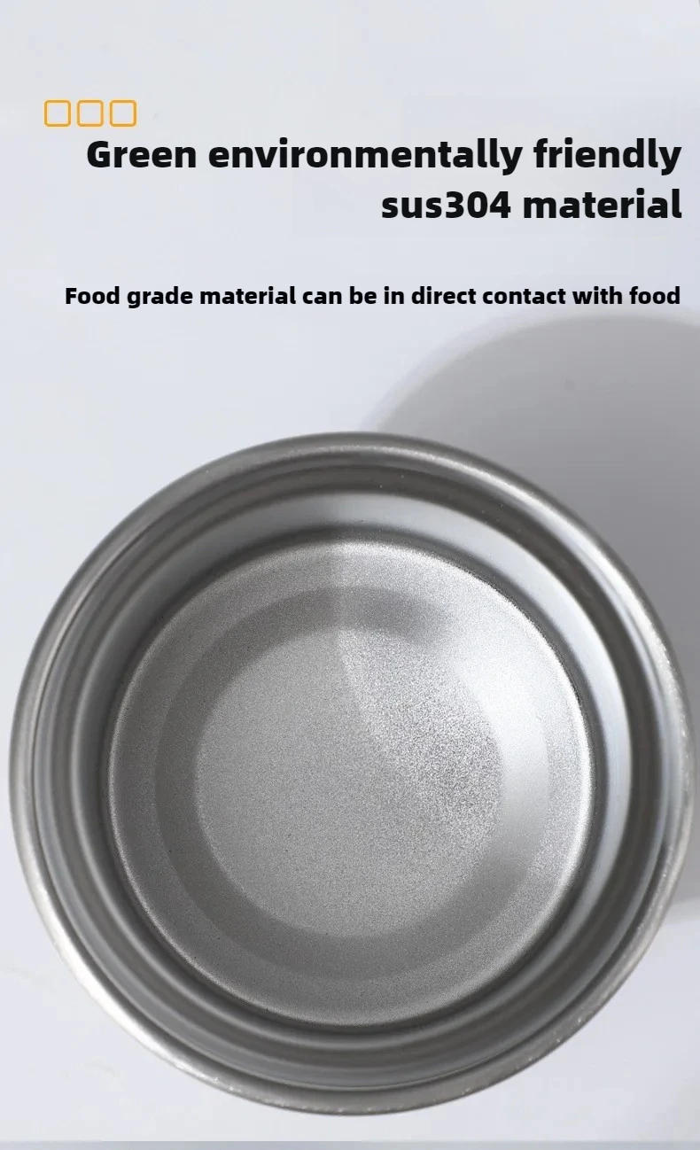 Description Picture 5 of item300ml Stainless Steel Coffee Camping Mug with Lid Portable Heat Resistant for Outdoor Picnic Camping Fishing Bottles Coffee Cups