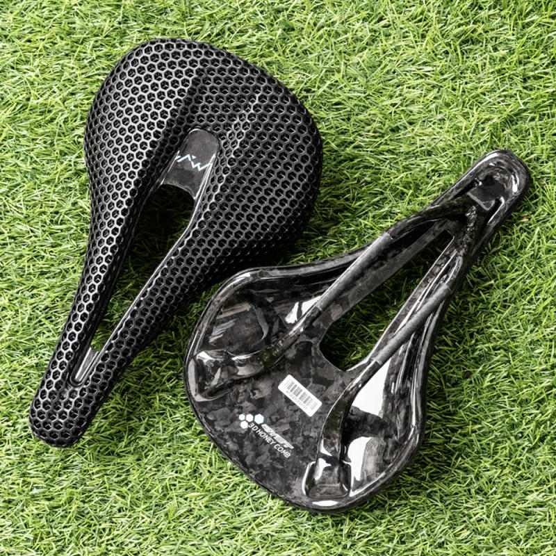 Description Picture 6 of itemRYET 3D Printed Bike Carbon Saddle 140mm 143mm Super Light Road MTB Racing Saddles Bicycle Seat Cushion Cycling Seating Parts