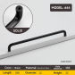 Al alloy-Black-500mm