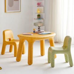 Nordic Girl Table And Chair Furniture Plastic School Writing Small Desk Creative Design Living Room Study Table Desks