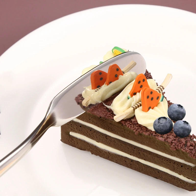 Description Picture 6 of item2/4/6pcs Butter knife, stainless steel butter knife, household cheese knife, chocolate knife, cheese butter knife, jam knife