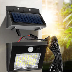 32LED/48LED Solar Lamp 1200mAh Outdoor Garden Spotlight IP65 Waterproof Solar Wall Lights Long Endurance for Porch Patio Yard