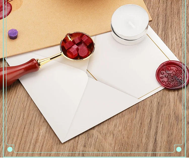 Description Picture 3 of itemRetro Sealing Wax Furnace Stove Melting Pot Spoon for Stamp Head  Vintage Wax Seal melts Fire Paint Tools Set Wood Stove SB008