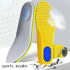 Orthopedic Memory Foam Sport Support Insert Feet Care Shoes Insoles Men Women Orthotic Breathable Running deodorizing Insoles