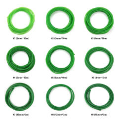 Green Polyurethane round belt Polyurethane round belt Green Rough PU Polyurethane Round Belt for Drive