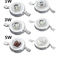 12PCS 50PCS COB LED 1W 3W 5W 3V 350MA 750MA Chip Bulbs High Power Lamp White Warm White Red Green Blue Yellow Good Taiwan Chips