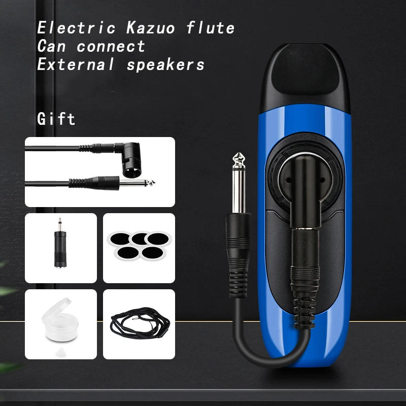 Description Picture 6 of itemElectronic Kazoo Musicial Learn Easily Orff Plays ABS Material Woodwind Music Gift Best Companion For Any Musical Instruments