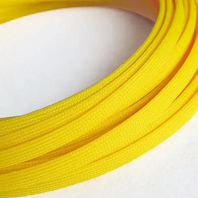 Description Picture 4 of item5MColorful PET Expandable Cable Sleeve 3 ~ 16mm Tight Braided High Density Hardness Insulate Line Protect Wire Wrap Gland Sheath