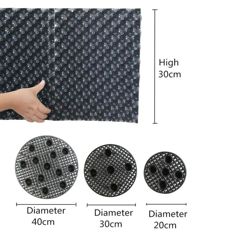 Description Picture 3 of itemAir Pruning Plant Root Control Nursery Pots Trainer Fast Root Grow Container Garden Tree Bonsai Transplant Tool Fast Nersery Pot