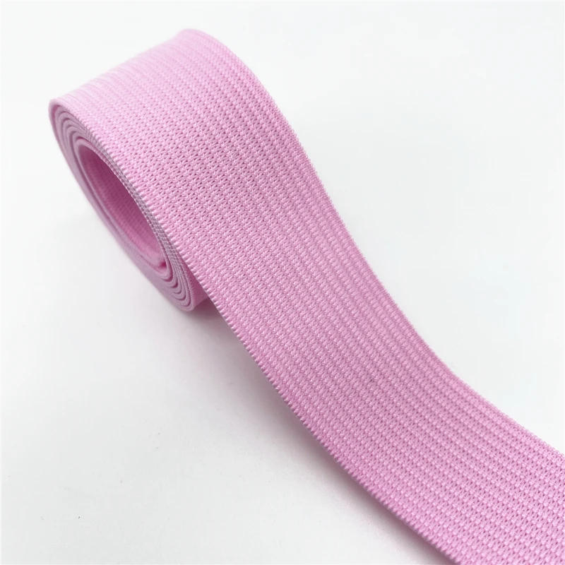 Description Picture 5 of item20mm 25mm 2yards Colorful High Elastic Sewing Rubber Band For Fiat Rubber Band Waist Band Stretch Rope Elastic Ribbon