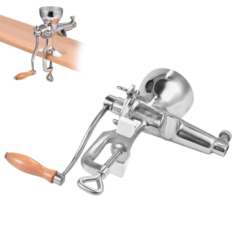 Description Picture 5 of itemWheat Grass Juicer Stainless Steel Wheat Grass Wheatgrass Manual Hand Juicer Health Juice Extractor Tool