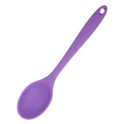 1PCS Silicone Spoon Non-Stick Oval Tablespoon Tableware Rice Ladle Stirring Dinner Scoops Kitchen Supplies Cooking Tool