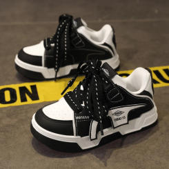 Girls' shoes 2023 fall new children's sports shoes in the low top board shoes large children casual shoes boy bread shoes