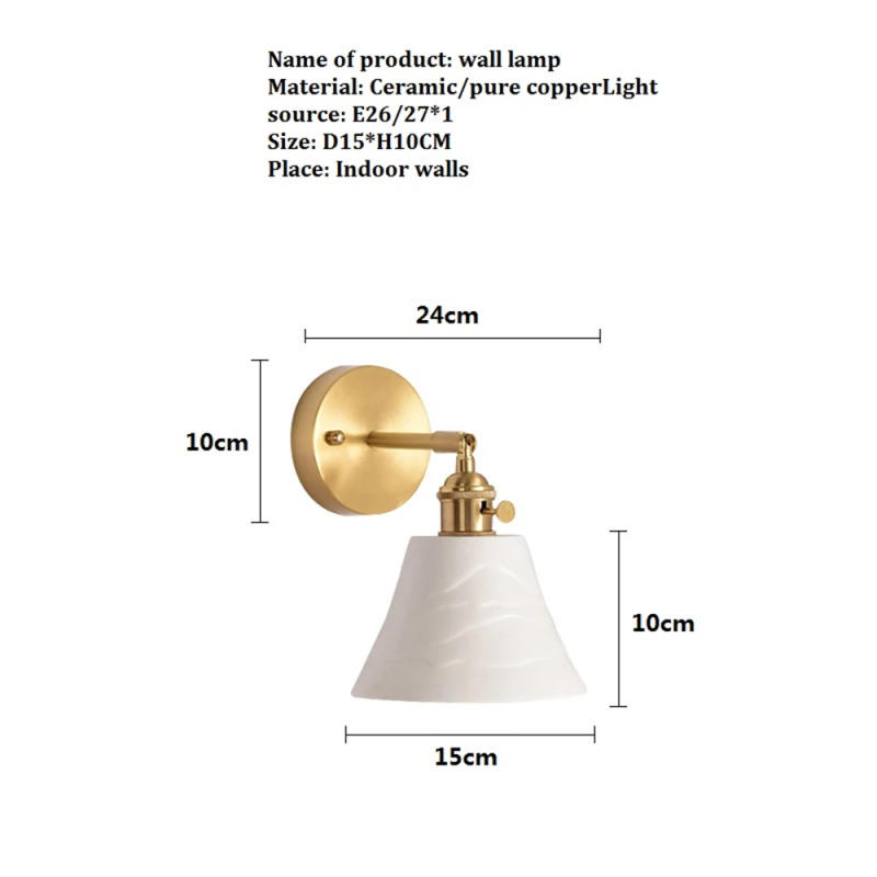 Description Picture 5 of itemModern Ceiling Pendant Light Rustic Ceramic Lampshade Bedroom Hanging Lamp Kitchen Island Loft Decoration Home Suspension Design