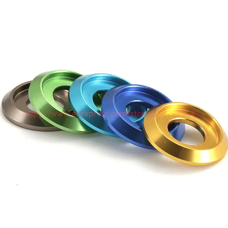 Description Picture 5 of itemAluminum Cnc Washer M2 M2.5 M3 M4 M5 M6 M8 Colourful Aluminum Cup Head Washer For Button Head Screw Bolts
