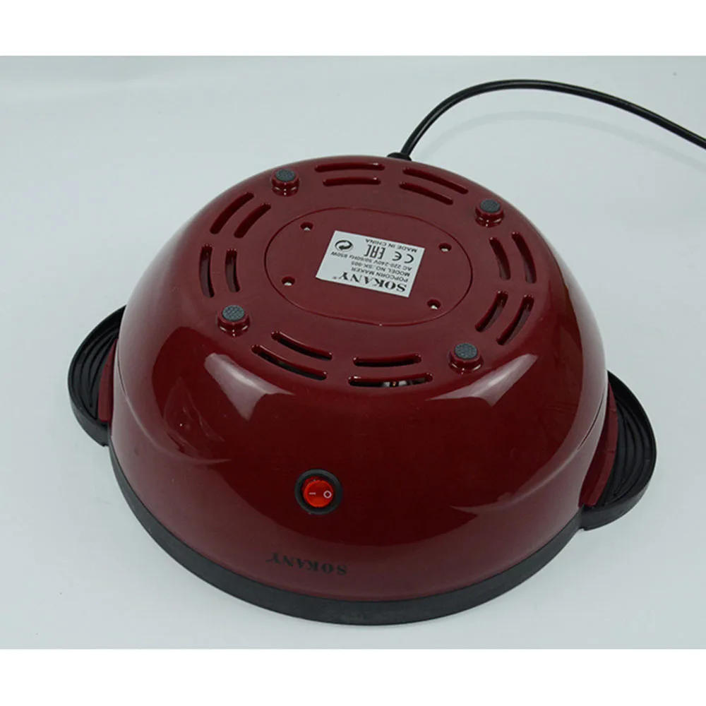 Description Picture 6 of itemPopcorn Machine, Non-stick Board, Electric Stirring with Fast Heating Technology, Cool Handle, with Large Lid