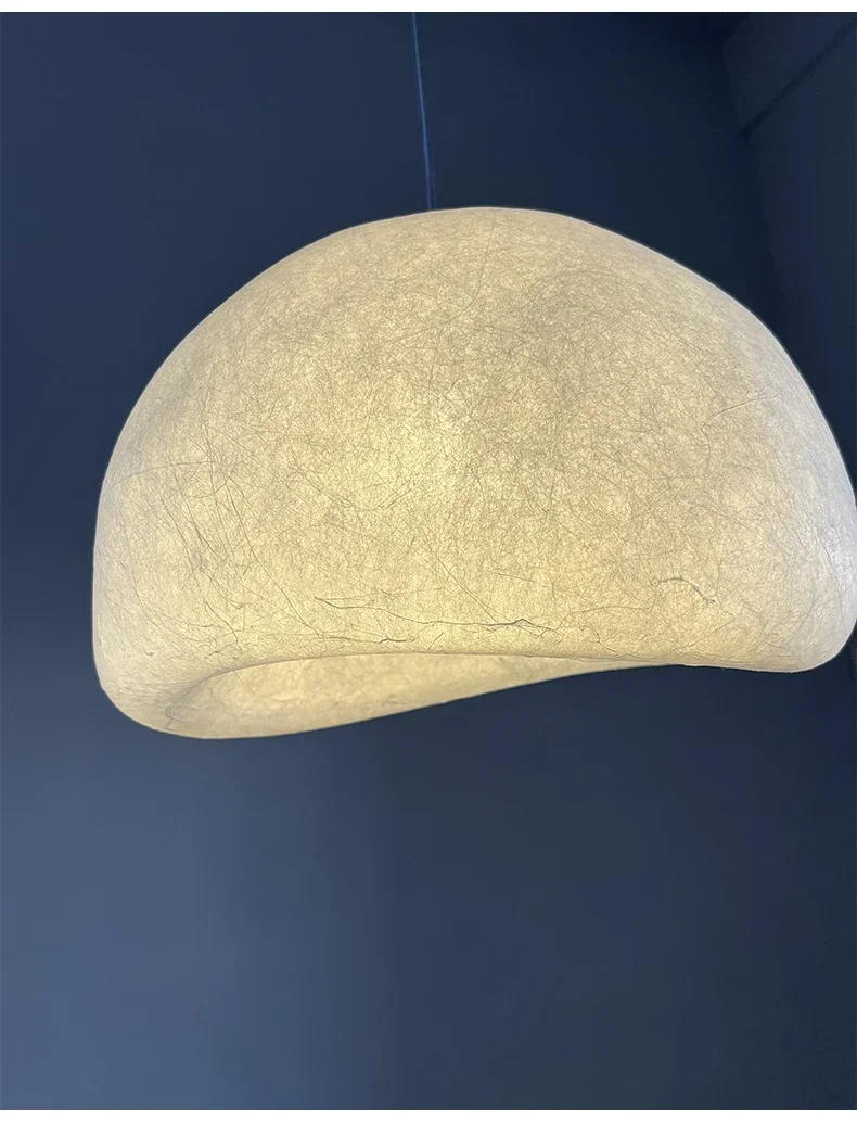 Description Picture 5 of itemNordic Wabi Sabi Silk LED Pendant Chandeliers Light Restaurant Bar Home Decor Loft Bedroom Hanging Suspension Lamp Fixtures